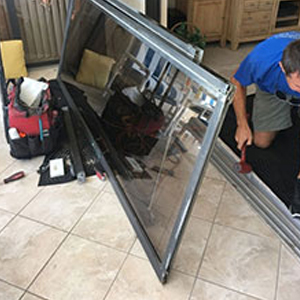 sliding glass door frame repair Rocklin
